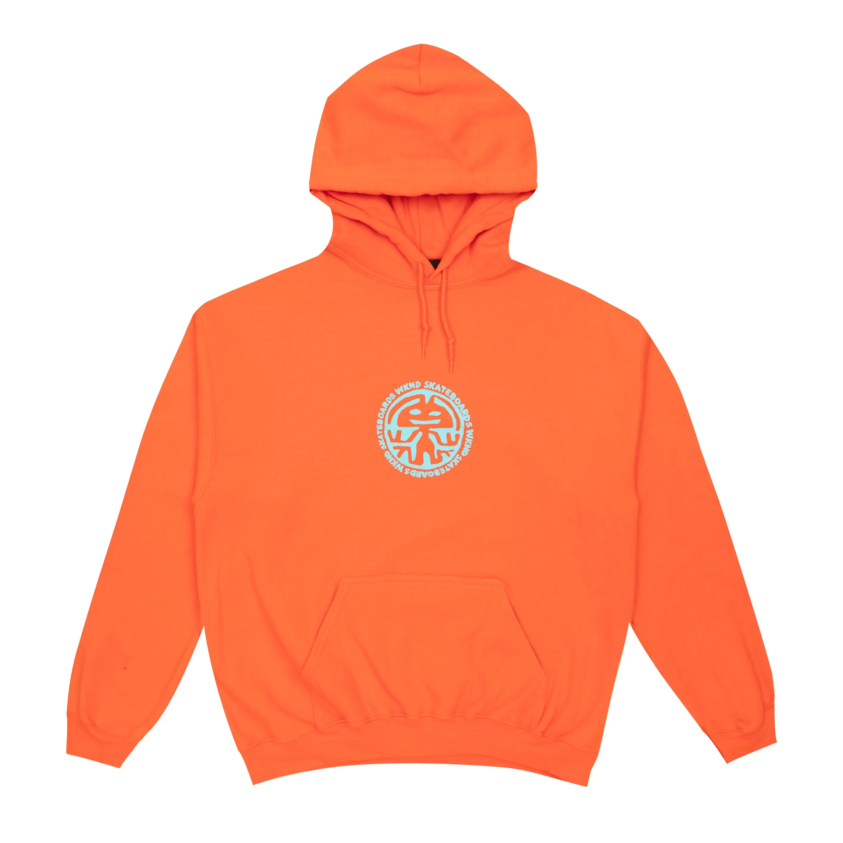 Emblem Hoodie, Orange