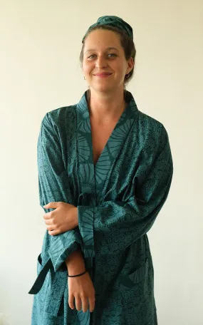 Emerald Kimono Robe