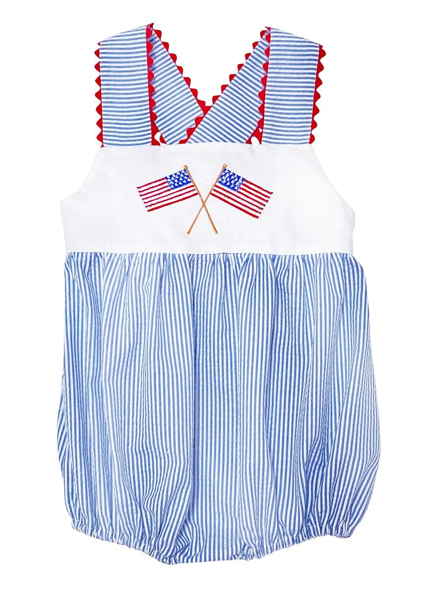 Flag Bubble Romper