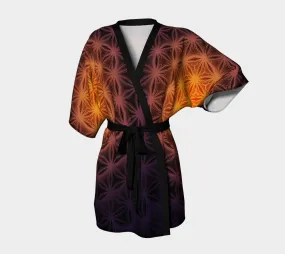 Flower of Life Blaze | Kimono Robe | Yantrart Design