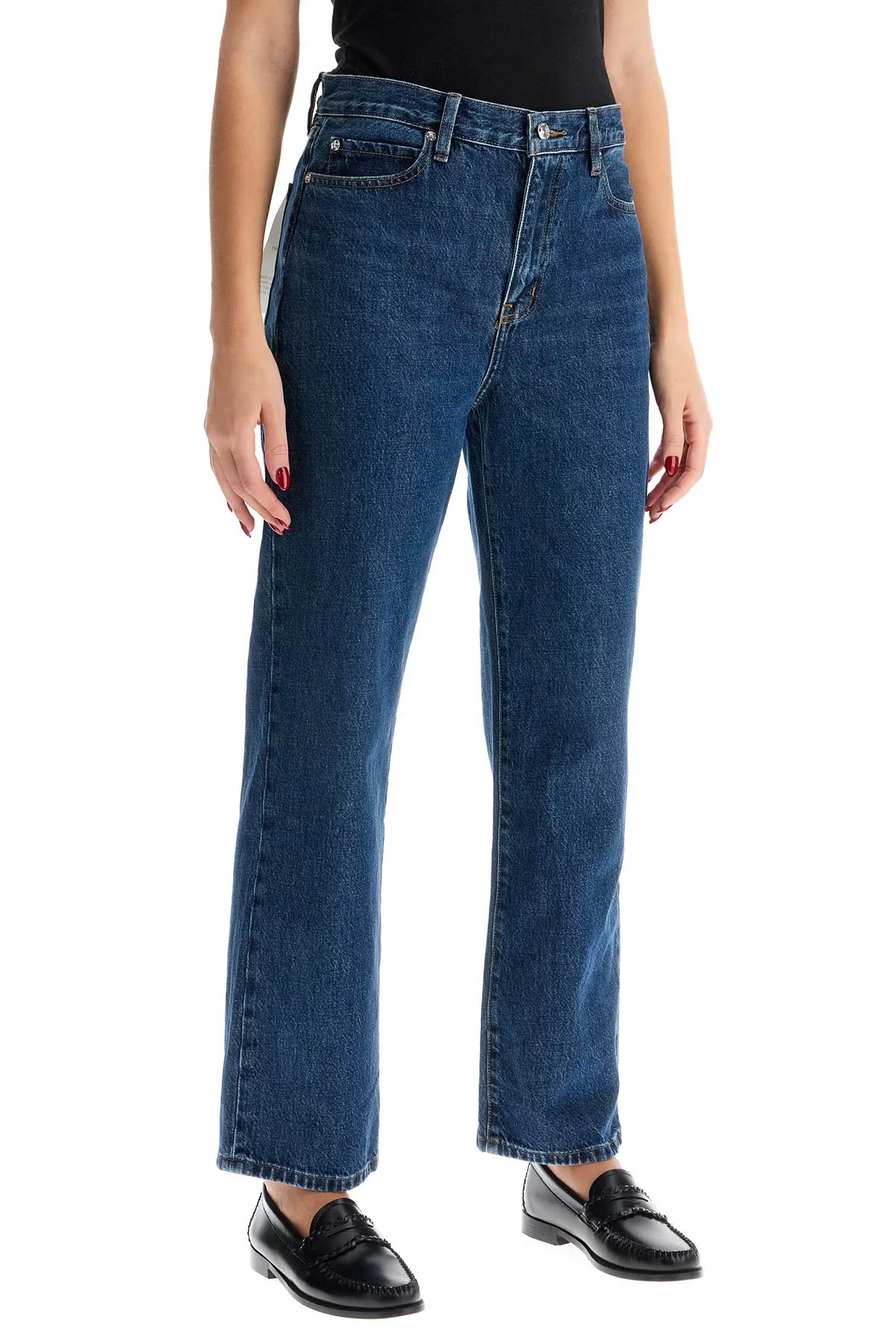 Frame Cropped Ankle Jeans By Le Jane