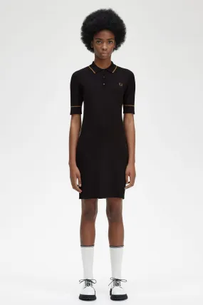 Fred Perry D6163 Ribbed Dress