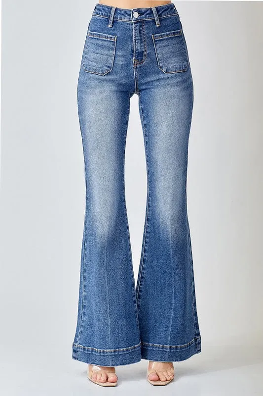 Front Pocket Bell Bottoms