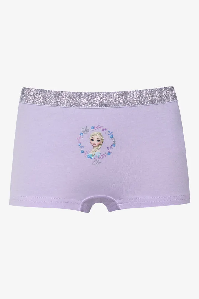 Frozen 2 Pack Boyleg Panties White