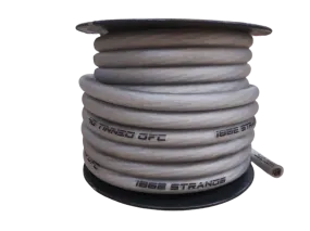 Full Tilt 4 Gauge Clear 50' OFC Power/Ground Cable/Wire