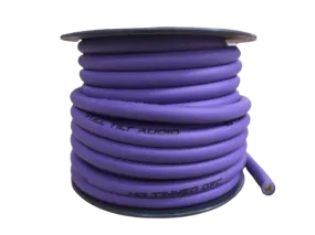 Full Tilt 4 Gauge Purple 50' OFC Power/Ground Cable/Wire