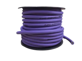 Full Tilt 8 Gauge Purple 50' OFC Power/Ground Cable/Wire