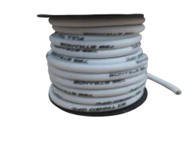 Full Tilt 8 Gauge White 50' OFC Power/Ground Cable/Wire