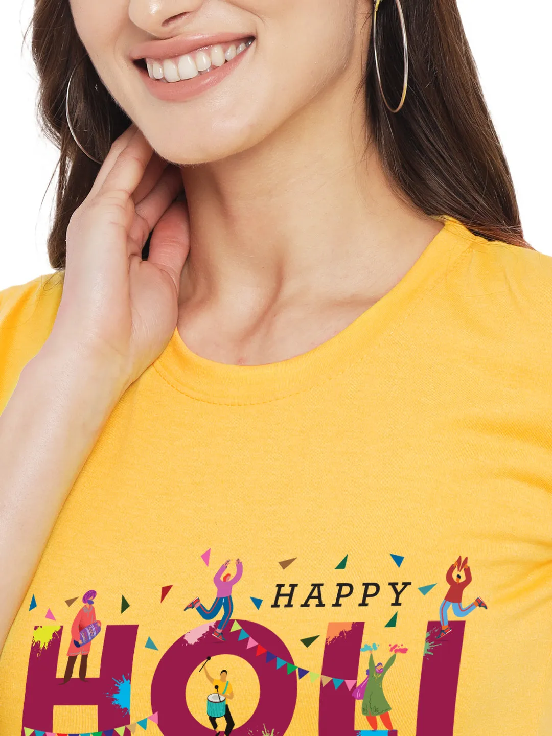 Happy Holi Women's Tshirt