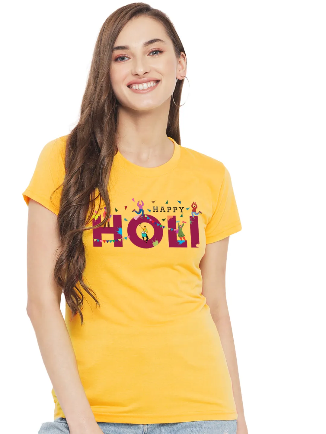 Happy Holi Women's Tshirt