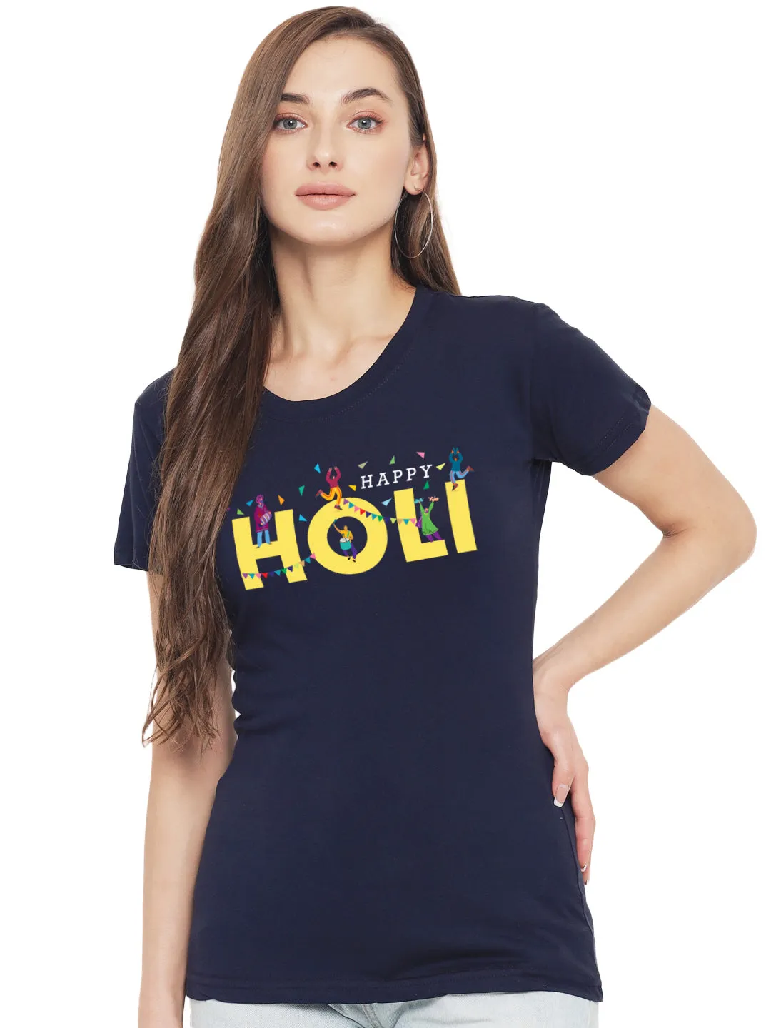 Happy Holi Women's Tshirt