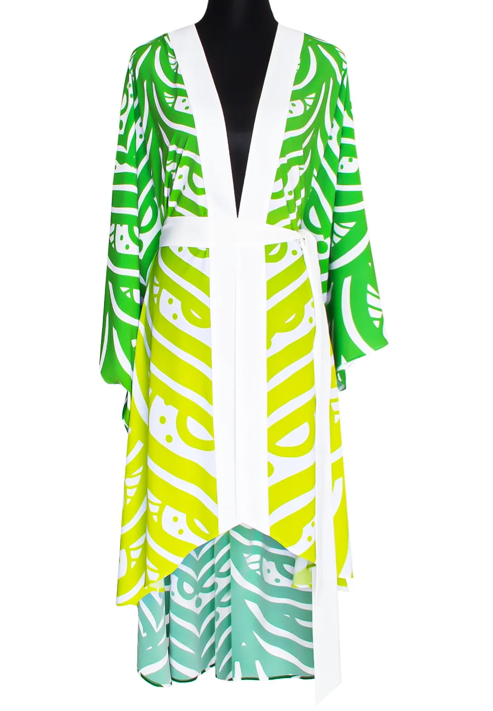 Heart Chakra - Kimono (Off-White) - Long