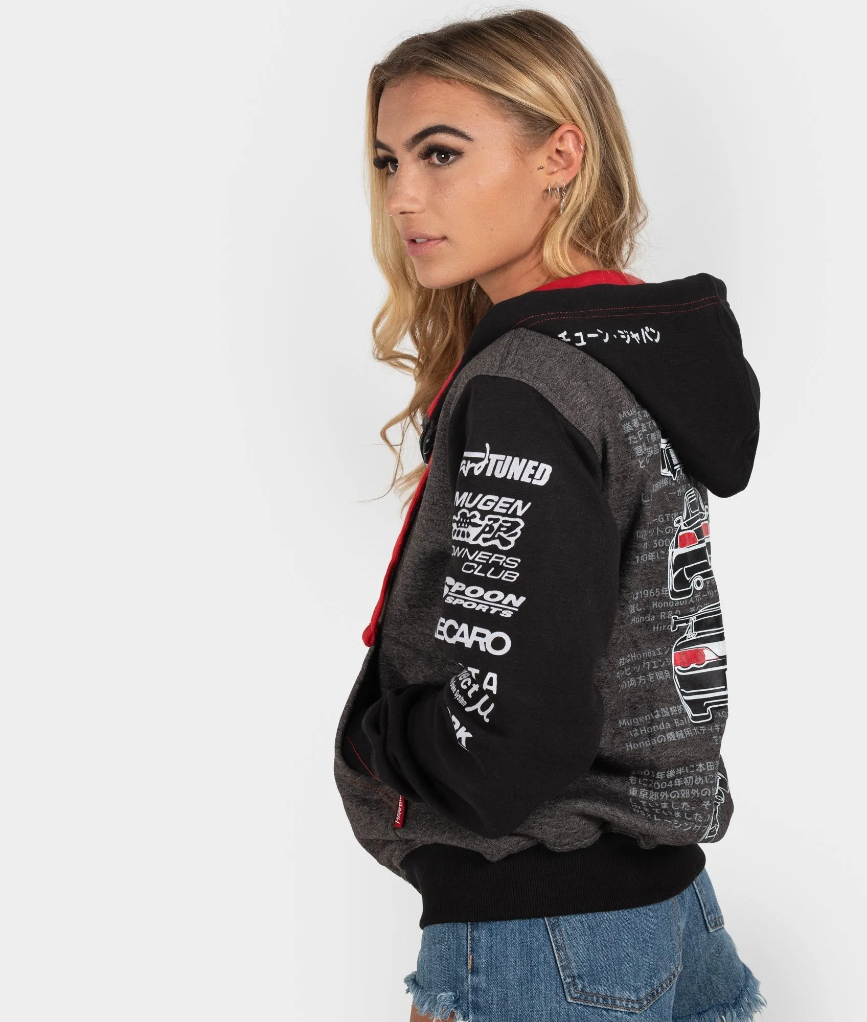 Honda Mugen Womens Hoodie