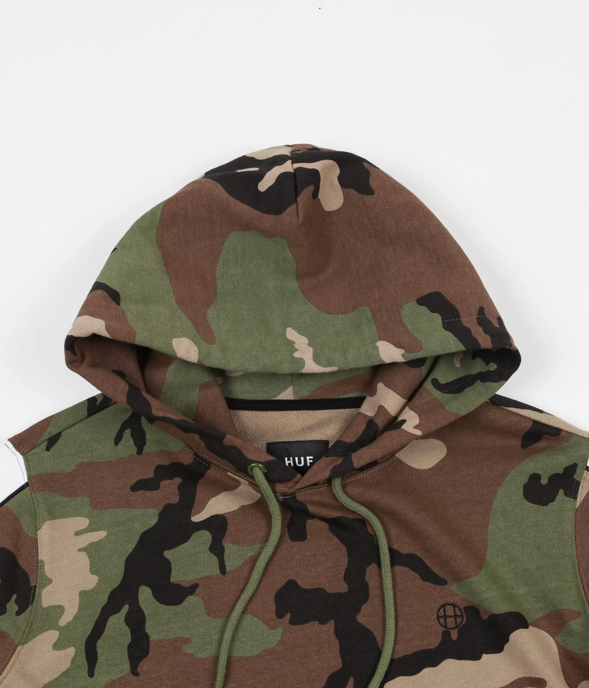 HUF Worldwide Hoodie - Woodland Camo