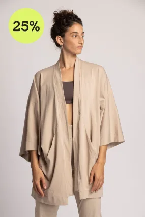 I'mPerfect Organic Cotton Lounge Kimono Cardigan 25%off