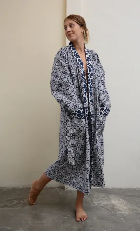 Indigo Kimono Robe