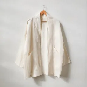 Ivory Linen Jacket