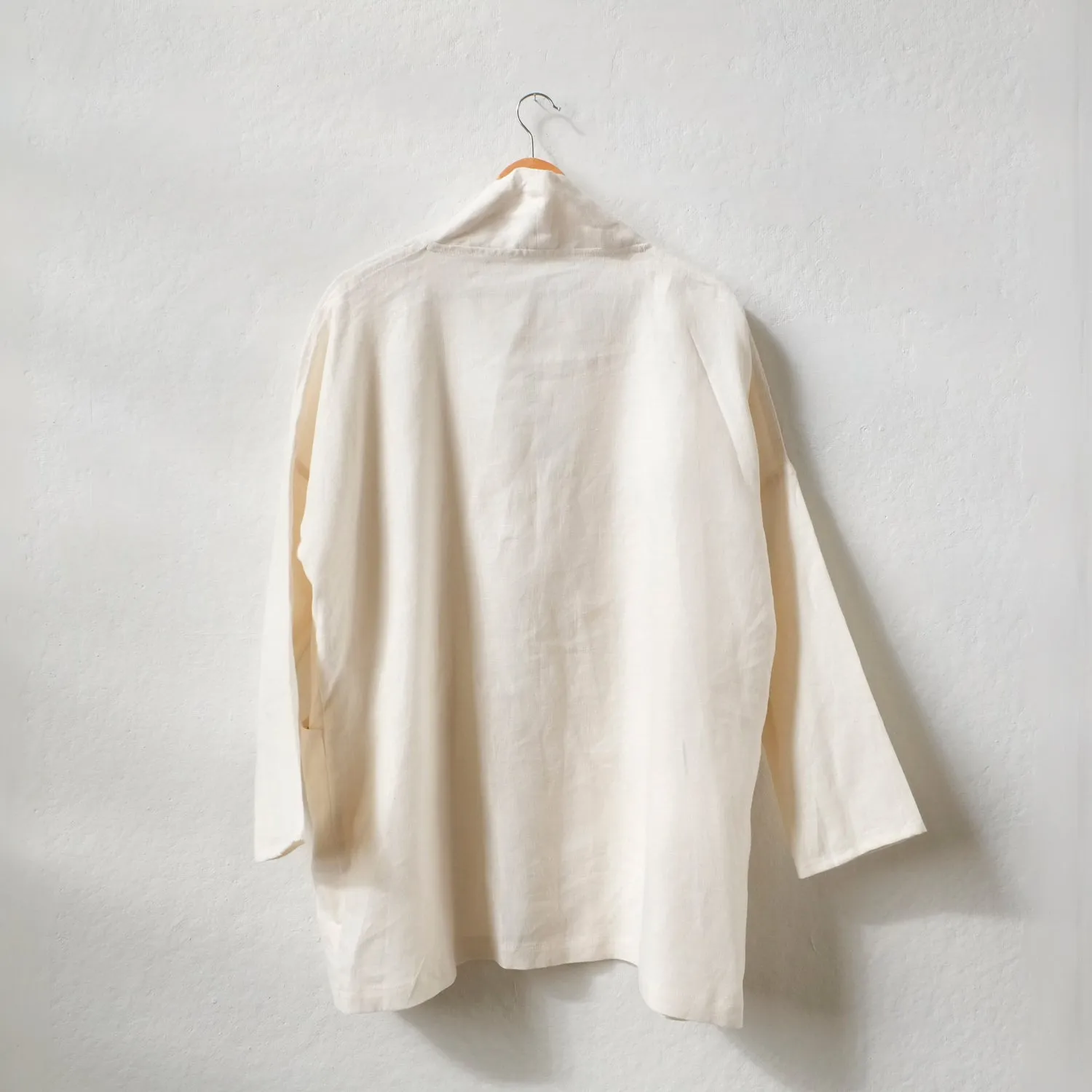 Ivory Linen Jacket