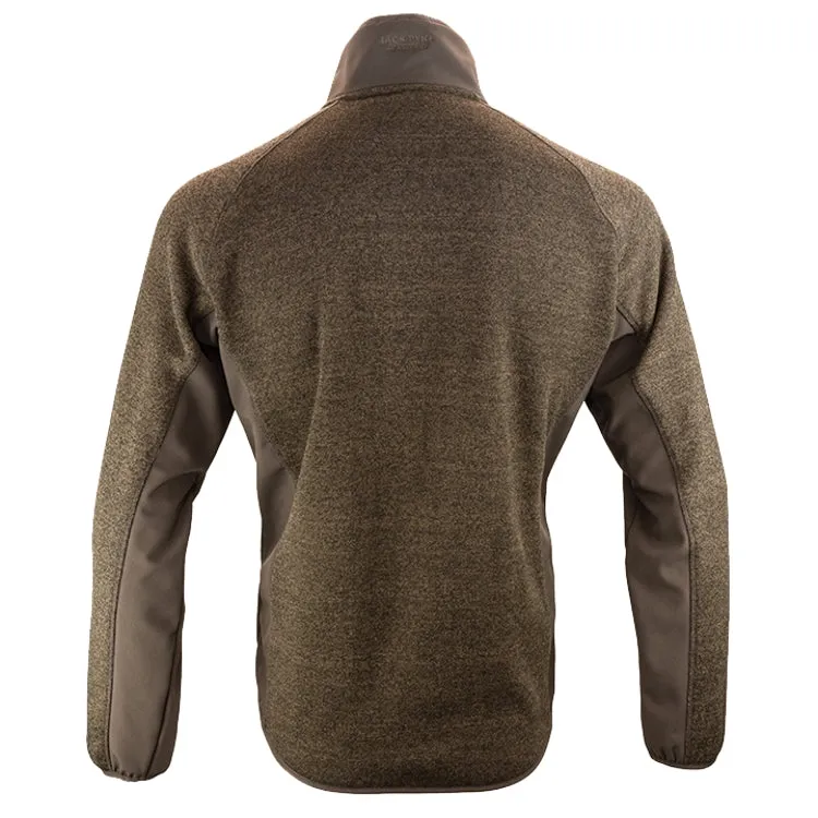 Jack Pyke Weardale Knitted Fleece Jacket - Brown