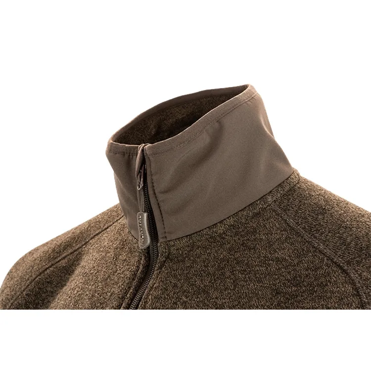 Jack Pyke Weardale Knitted Fleece Jacket - Brown