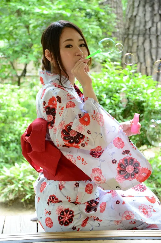 Japanese yukata kimono / ST #303