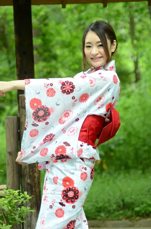 Japanese yukata kimono / ST #303