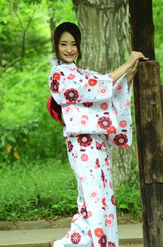 Japanese yukata kimono / ST #303