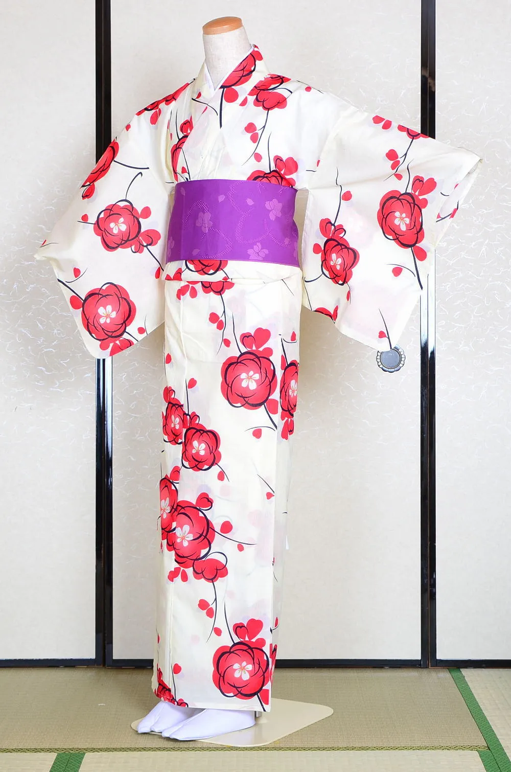 Japanese yukata kimono / ST #554