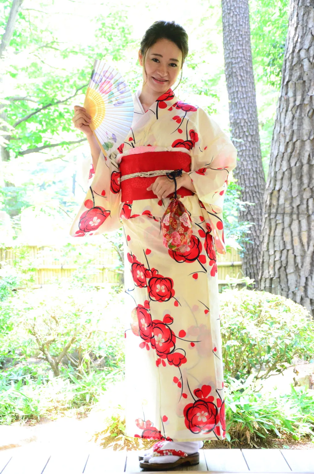 Japanese yukata kimono / ST #554