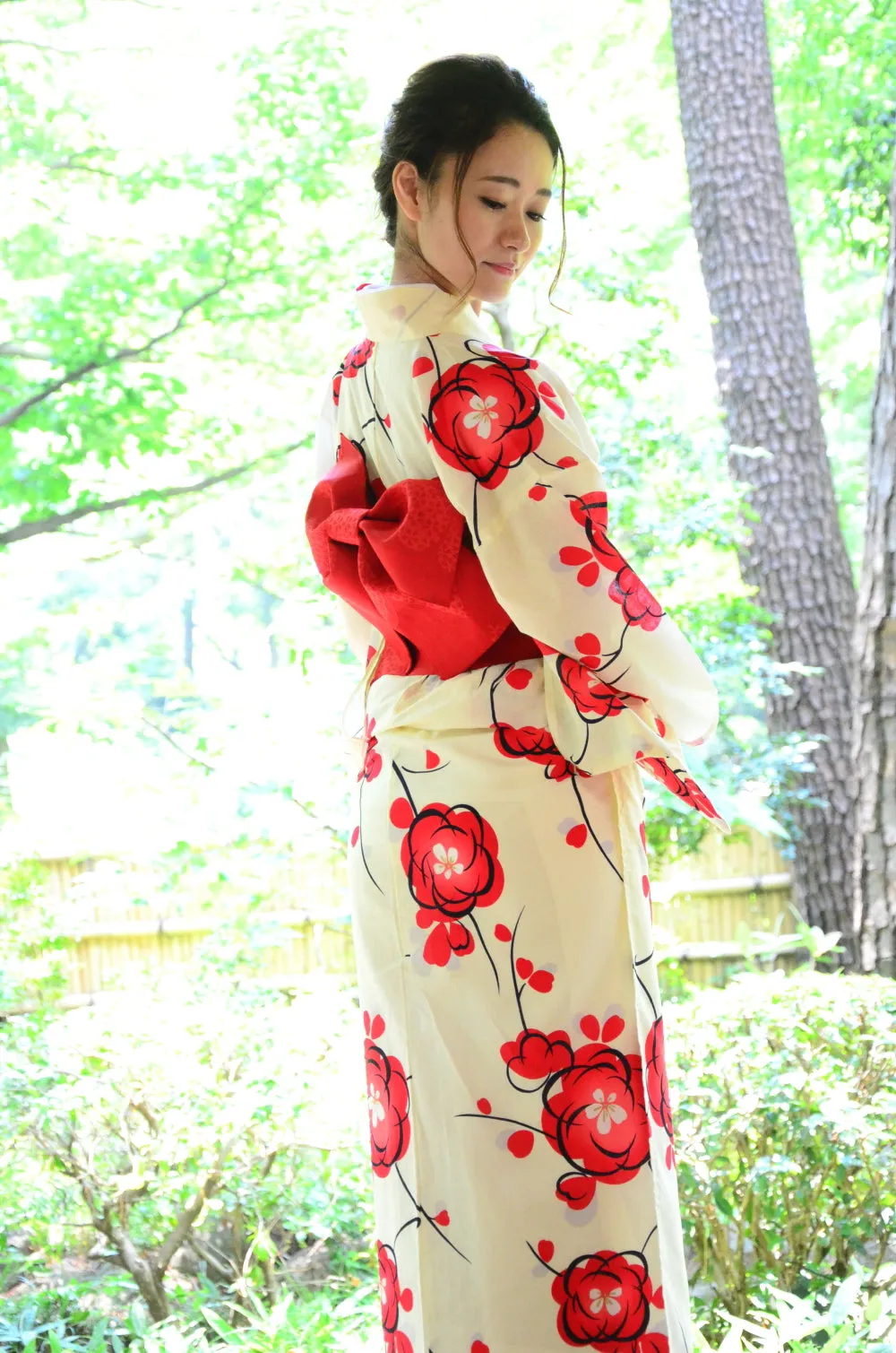 Japanese yukata kimono / ST #554