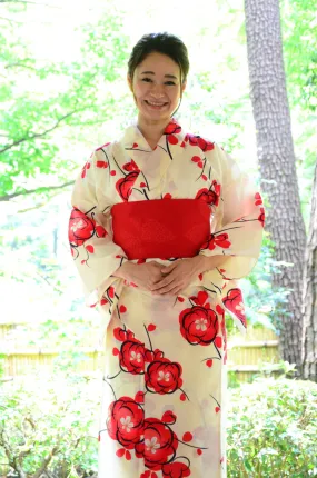 Japanese yukata kimono / ST #554