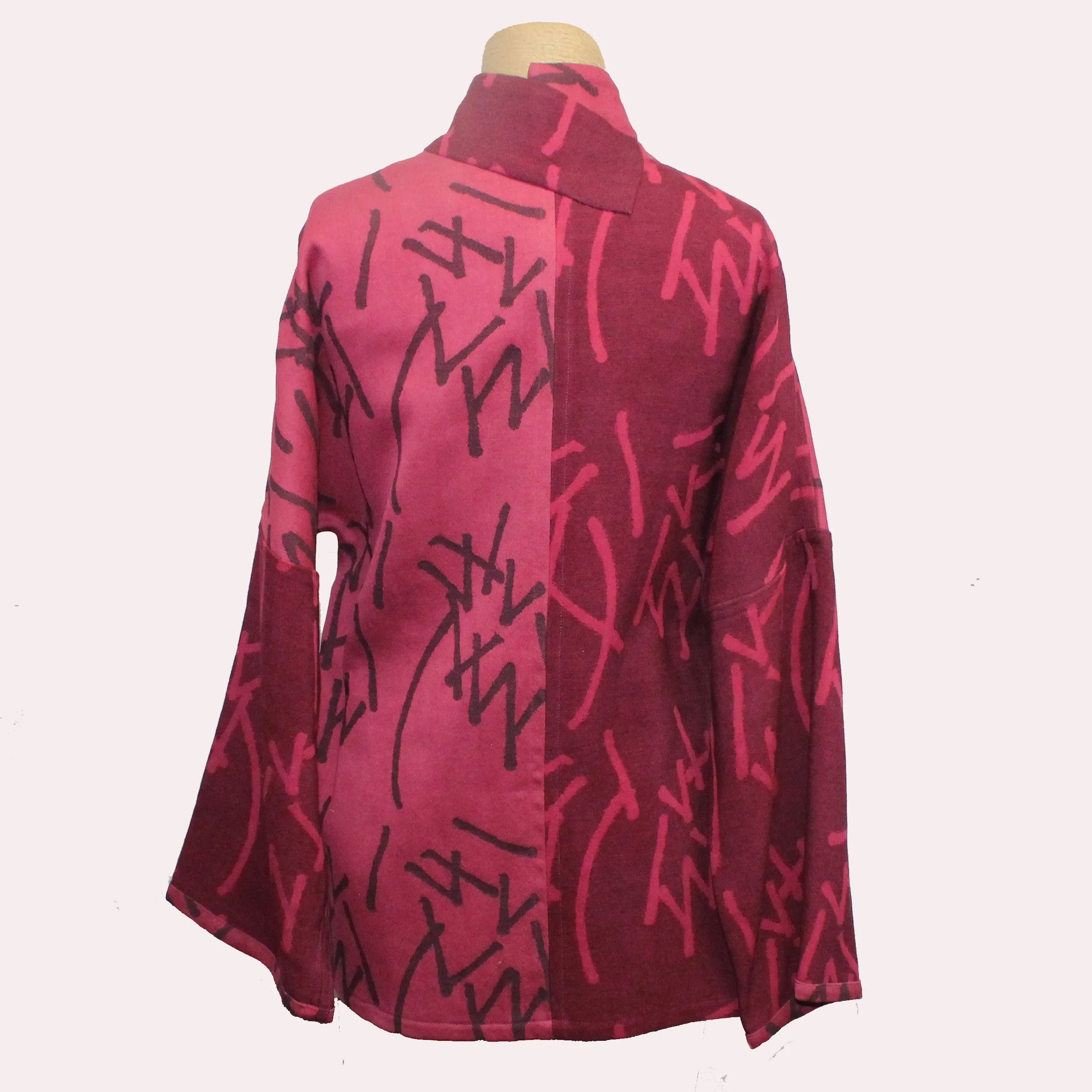 Joyce Wilkerson Jacket, Lotus, Raspberry, S