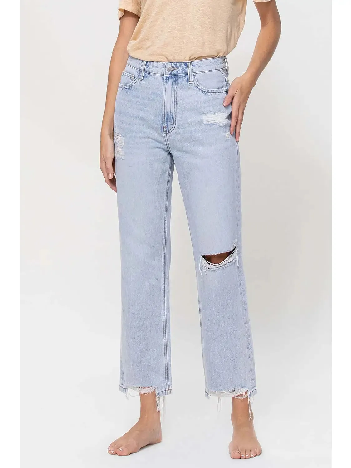 Kassie Vintage Boyfriend Crop Jeans