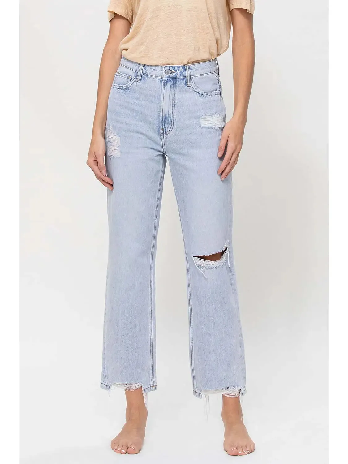 Kassie Vintage Boyfriend Crop Jeans