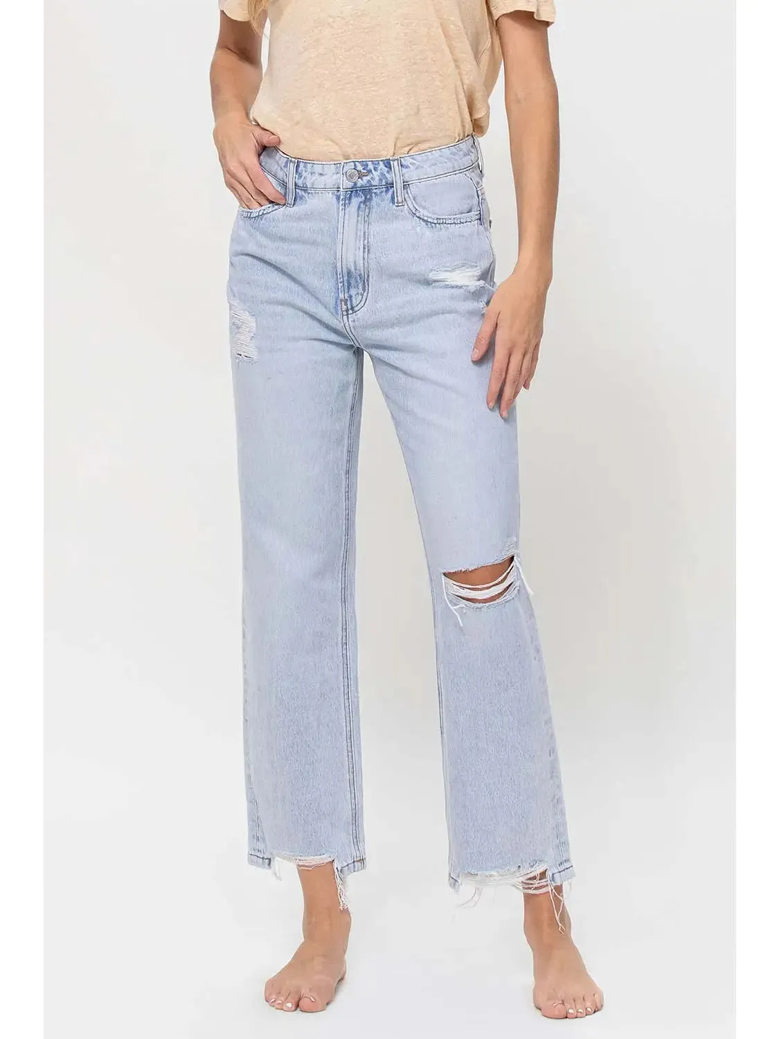 Kassie Vintage Boyfriend Crop Jeans