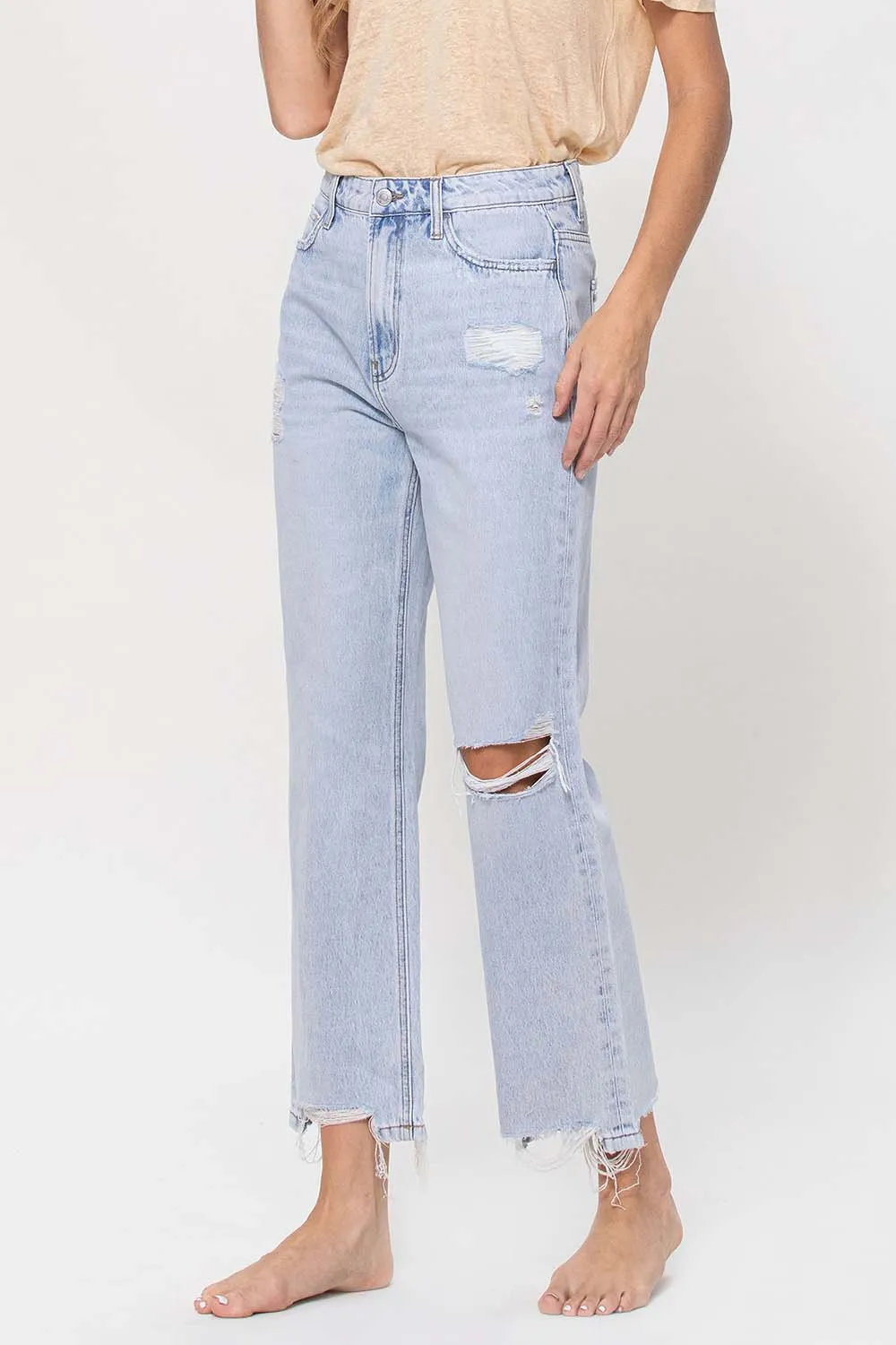 Kassie Vintage Boyfriend Crop Jeans