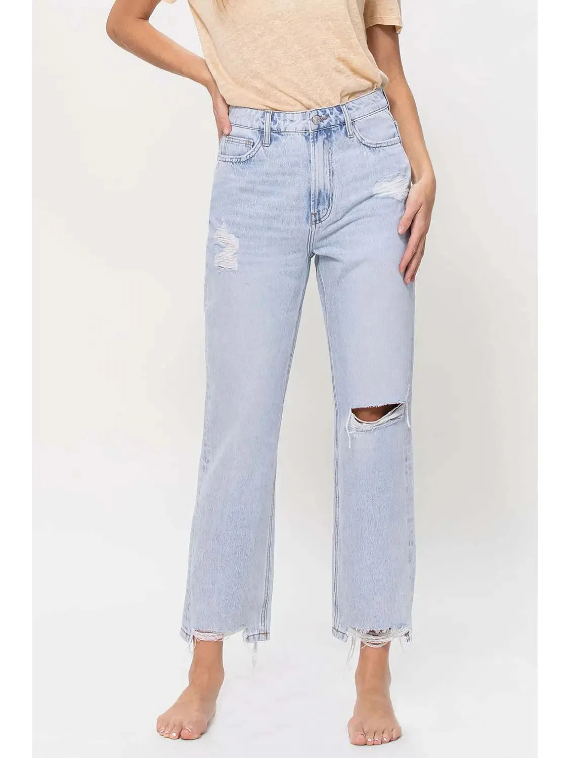 Kassie Vintage Boyfriend Crop Jeans