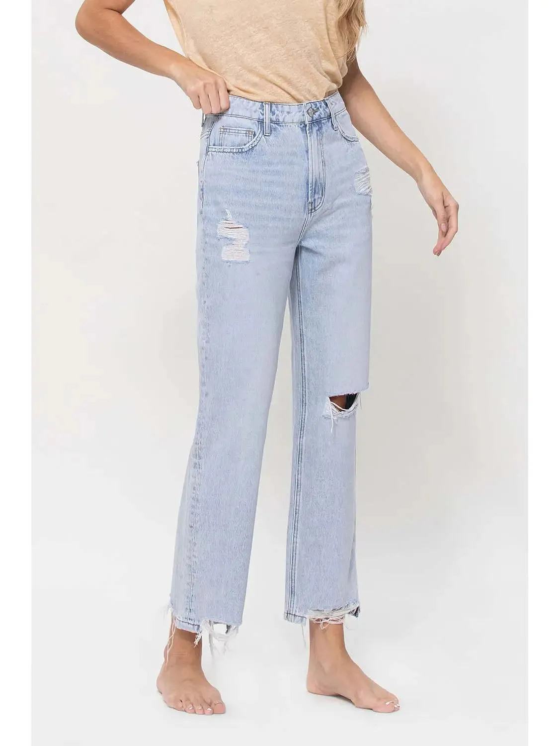 Kassie Vintage Boyfriend Crop Jeans