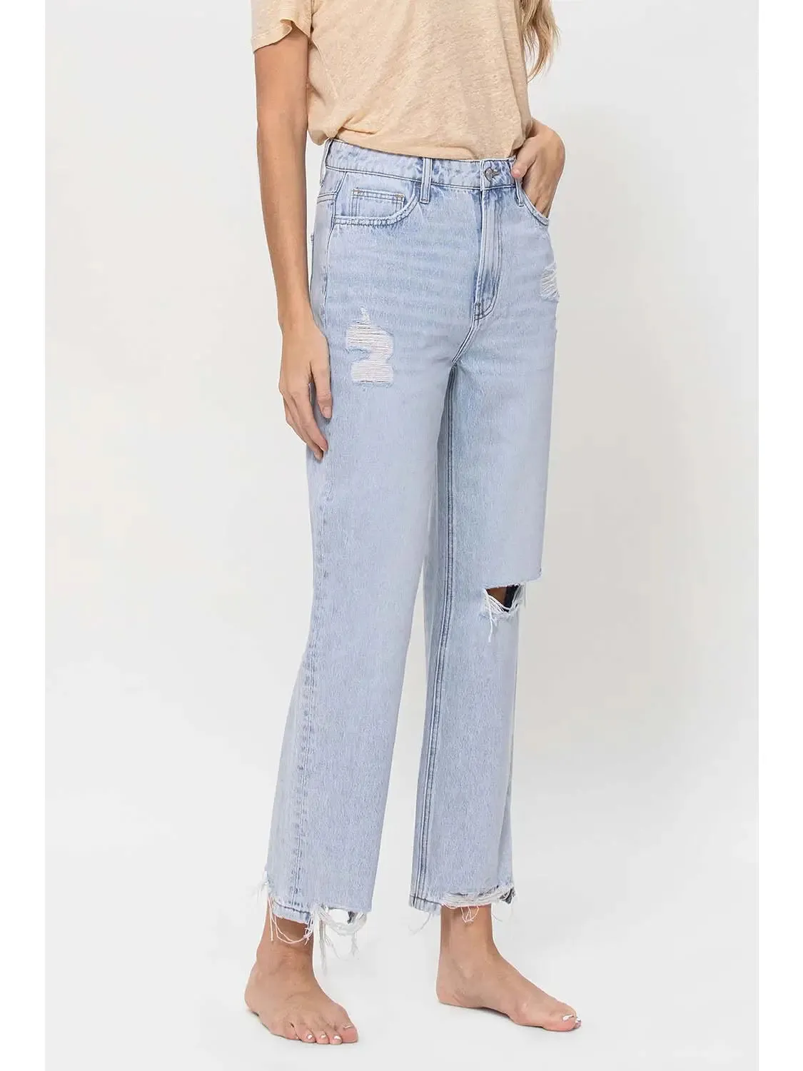 Kassie Vintage Boyfriend Crop Jeans