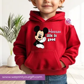 Kids Hoodie-Mickey Mouse