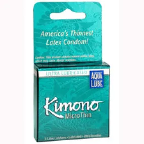 Kimono Aqua, 3-Pack