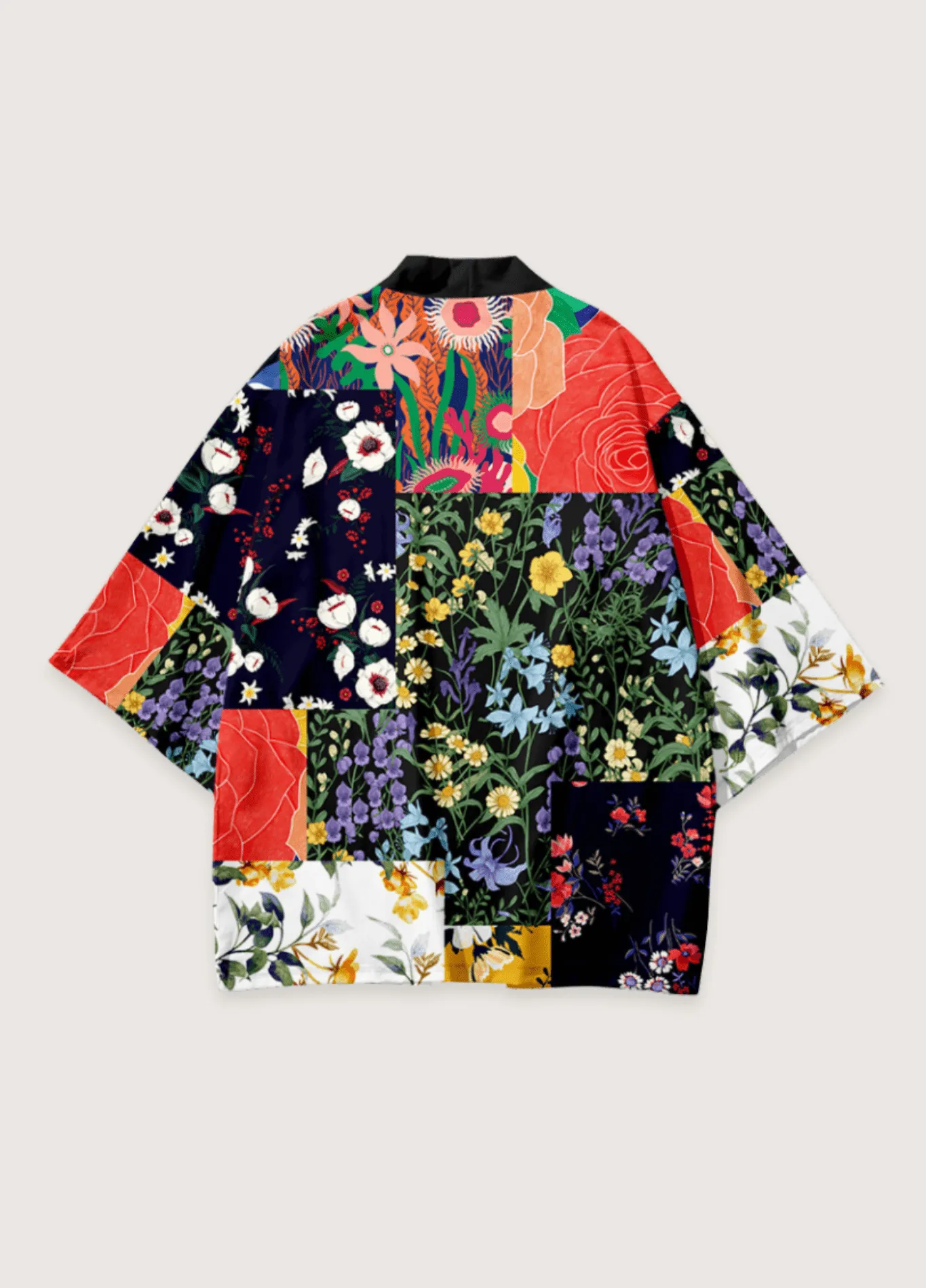 Kimono japonais | Patchwork Floral