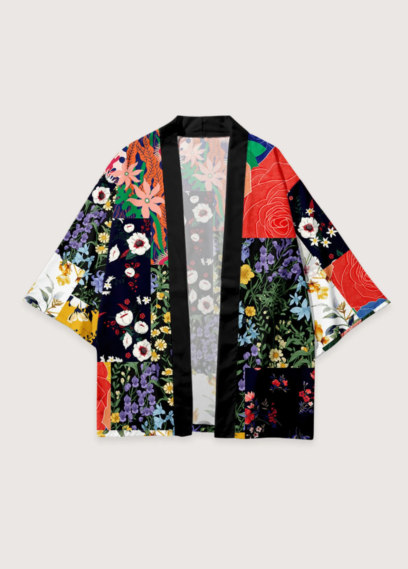 Kimono japonais | Patchwork Floral