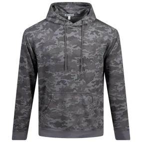 Lava Wash Printed Hoodie Gale Grey - AW24