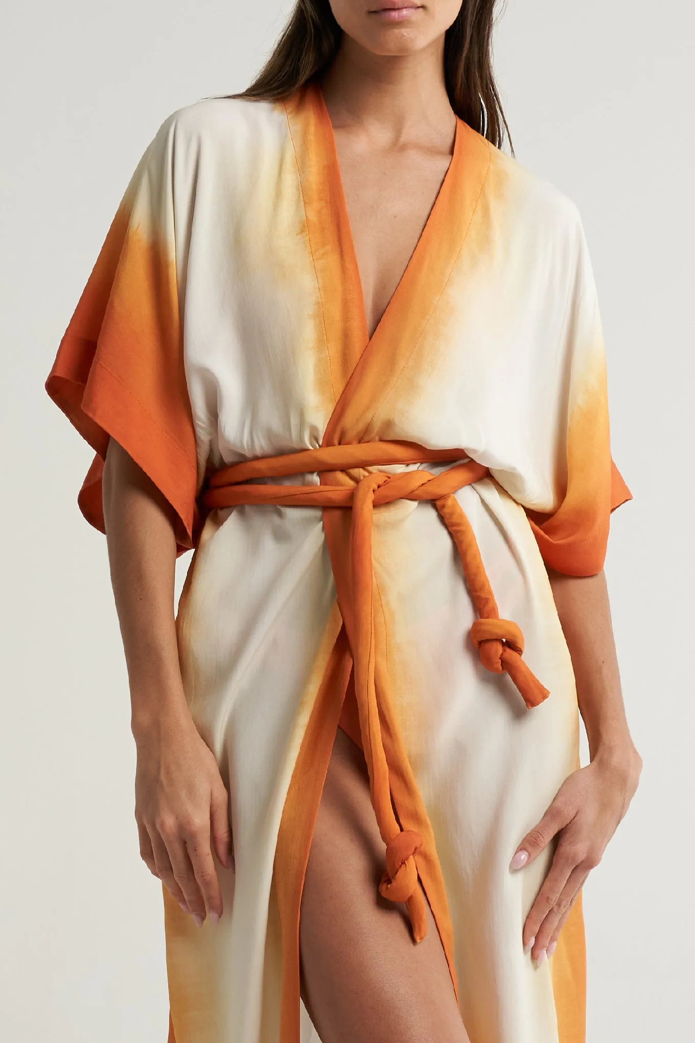 Long Kimono Naranja