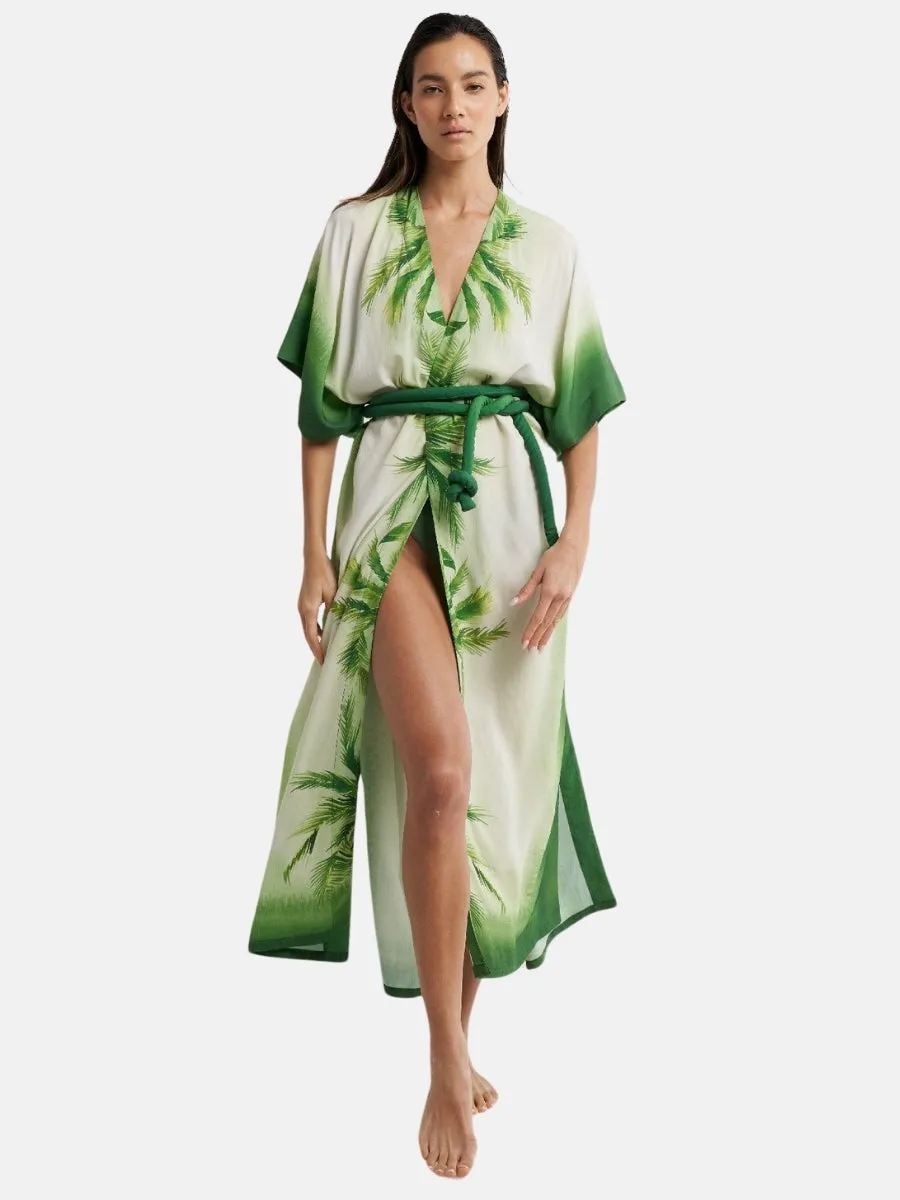 Long Kimono Verde