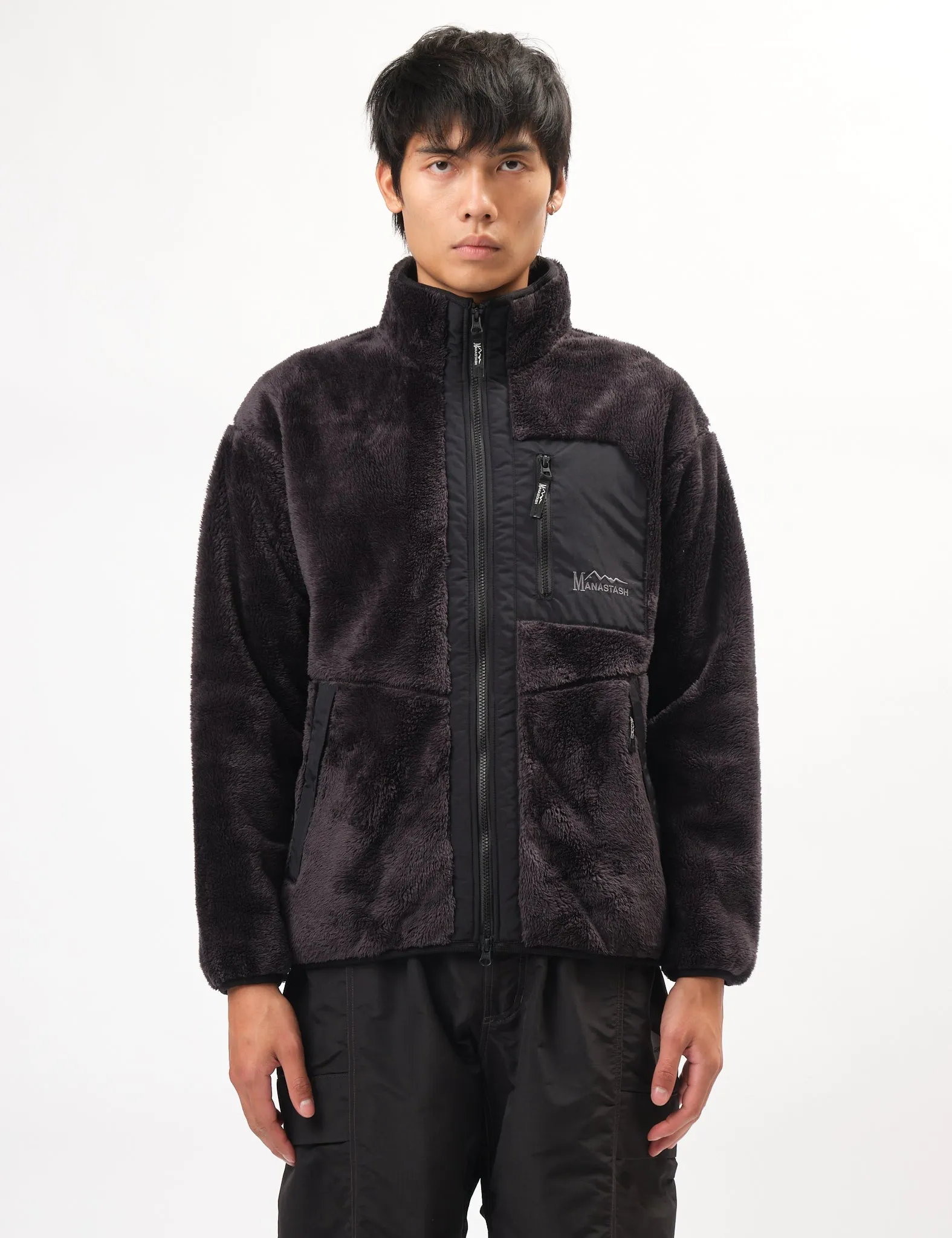 Manastash Bigfoot Fleece Jacket '24 - Black