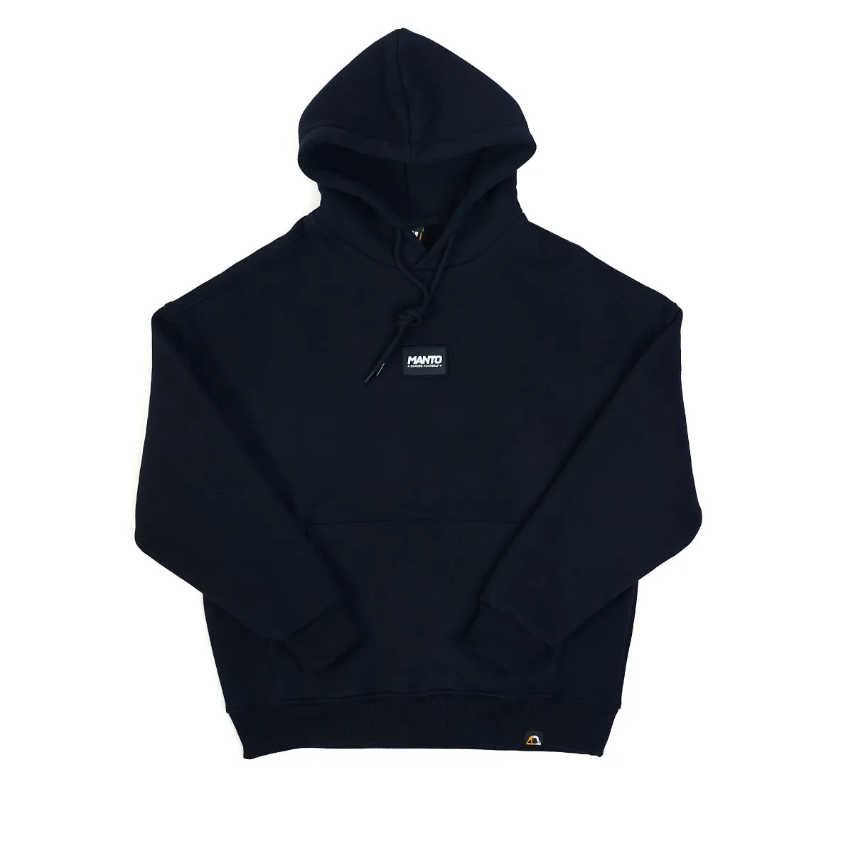 Manto Label Oversize Hoodie Black