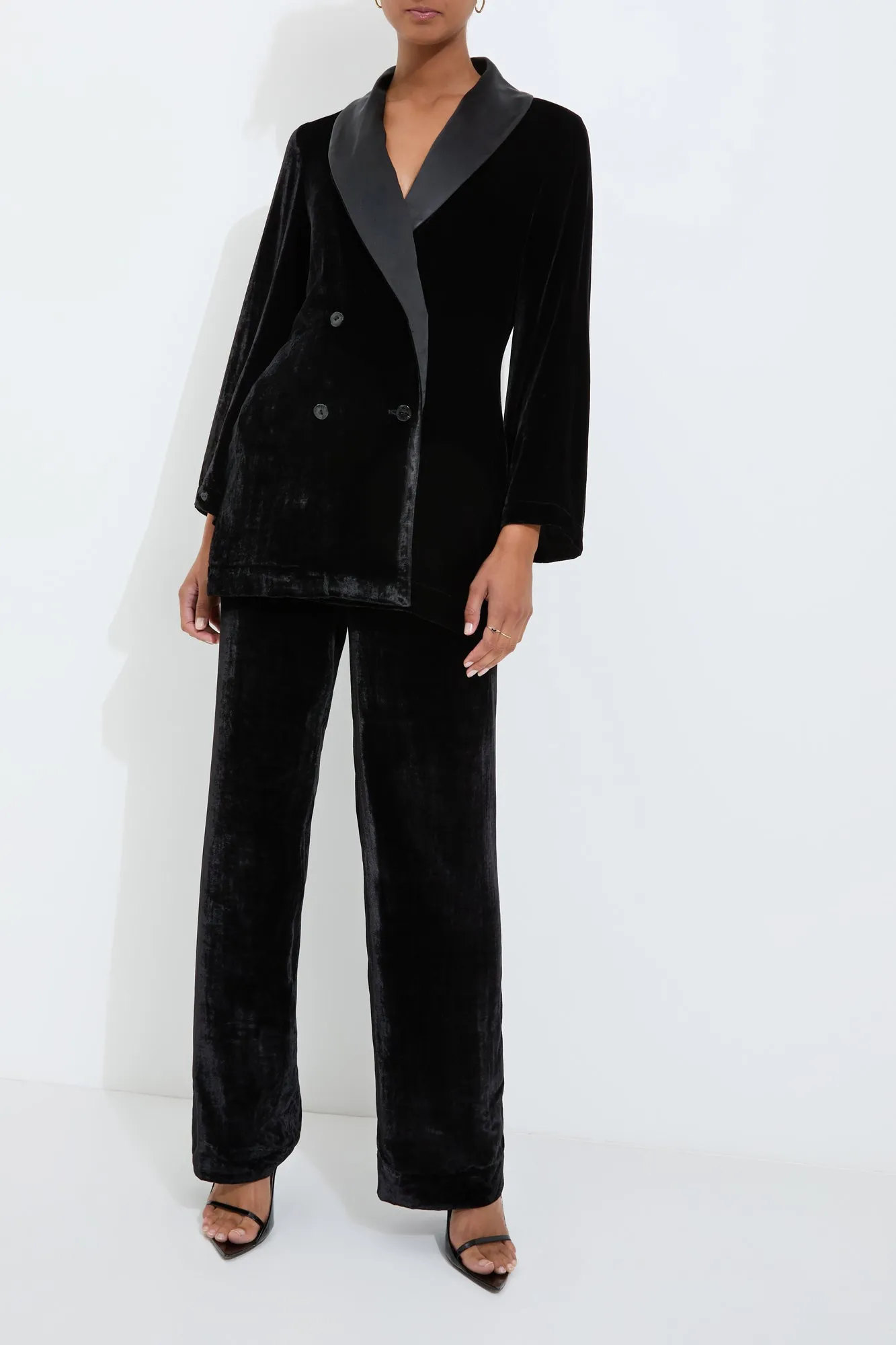 MARAIS TUXEDO JACKET {BLACK}