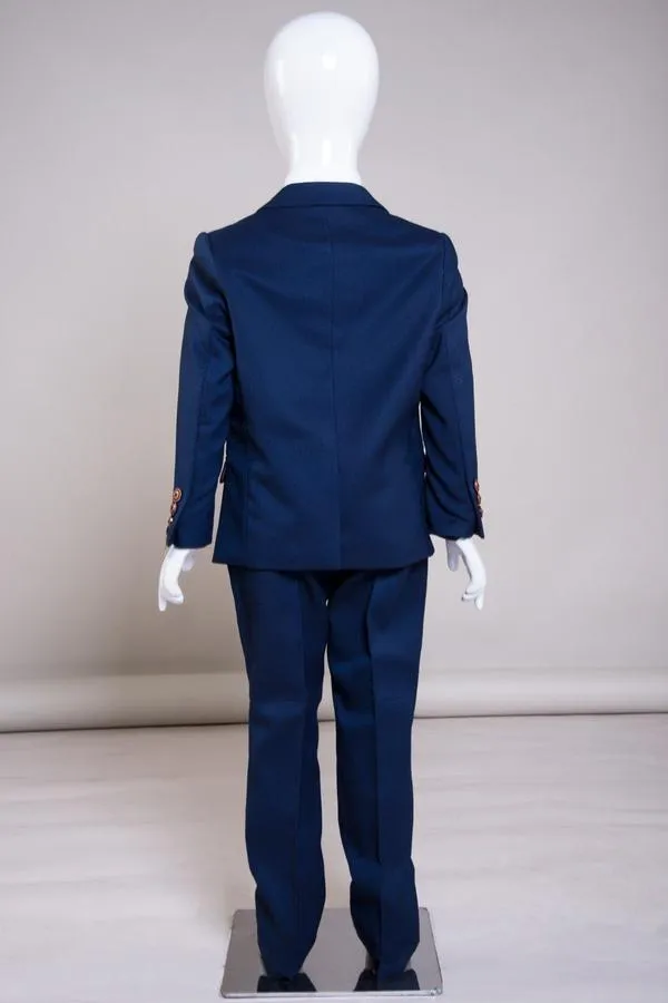 MAX - Childrens Royal Blue Three Piece Suit | Marc Darcy